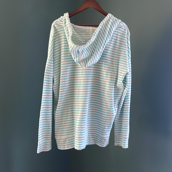 Soft As A Grape Striped Hoodie – Cape Cod’s, Secret in Coastal Comfort XL - Picture 4 of 4